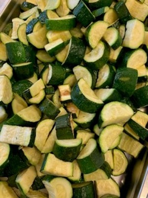 courgettes rôties
