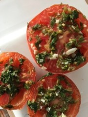 Tomates au four