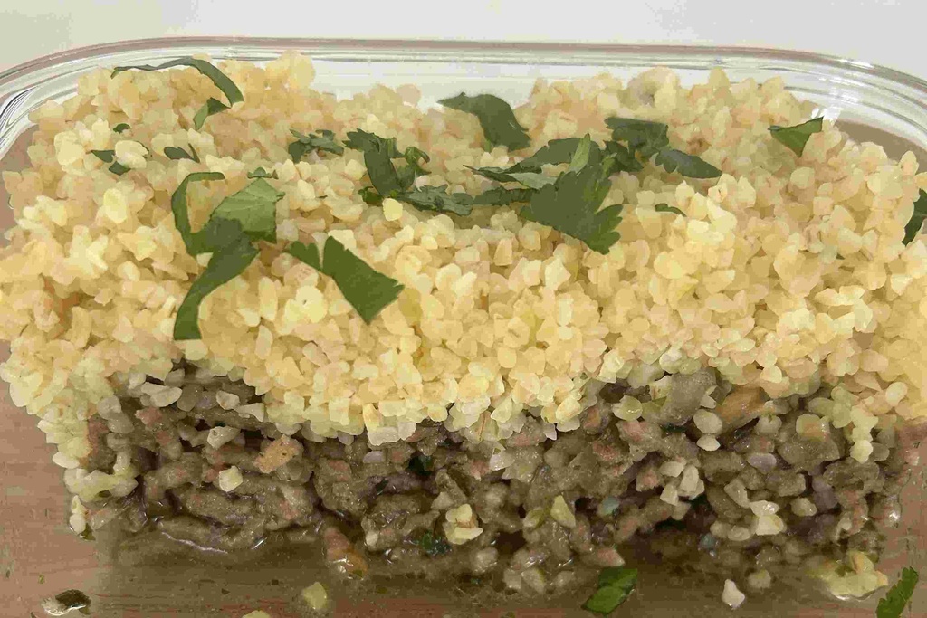 Kebbeh au four et légumes de saison- Mardi