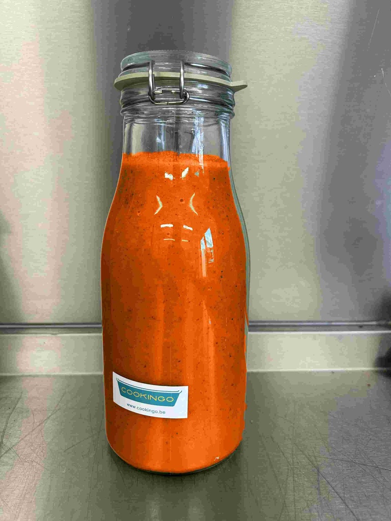 Velouté glacé de tomates rôties (L) - Mardi