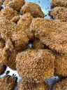 Nuggets de poulet, légumes de saison et pommes de terre rôties