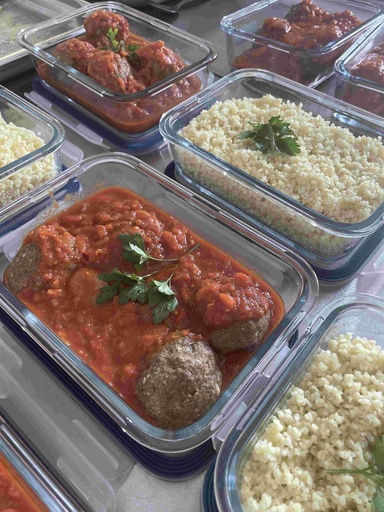 Tajine de boulettes aux épices kefta et boulgour - Mardi