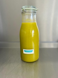 Velouté glacé de petis pois citron menthe  (L)