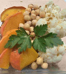 Buddha bowl de légumes rôtis aux épices indiennes - Mardi